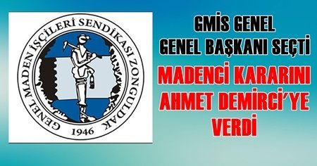 Yeni GMİS Başkanı Demirci Oldu