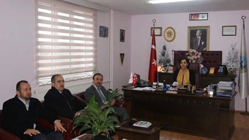 İlçe Müftüsünden Başkan Güneş’e Ziyaret