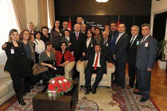 Başkan Güneş CHP Genel Başkanı Kılıçdaroğlu’nu ziyaret etti