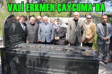 MHP’nin Adayı Vali Erkmen’den Çaycuma Ziyareti (Görüntülü)