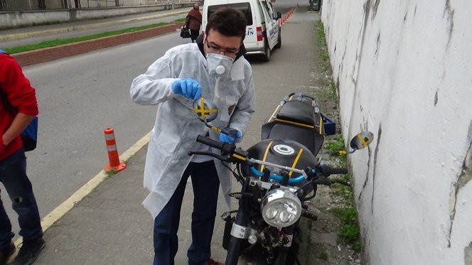 ÇALDIKLARI YARI? MOTORUNU ÇALI?TIRAMAYINCA BIRAKIP KAÇTILAR