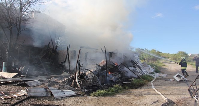 HURDALARI YAKARKEN EV? YAKTILAR