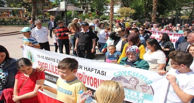 ÇAYCUMA’DA ENGELLİLER HAFTASI ETKİNLİĞİ