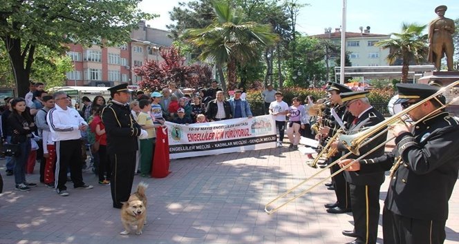 ÇAYCUMA'DA ENGELL?LER HAFTASI ETK?NL???