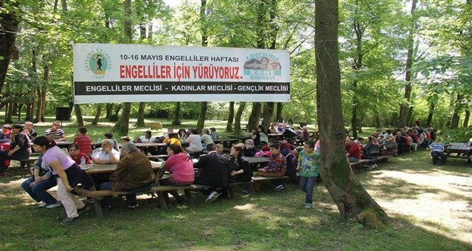 ÇAYCUMA'DA ENGELL?LER HAFTASI ETK?NL???