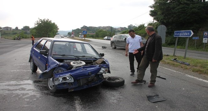 KDZ.ERE?L??DE Z?NC?RLEME TRAF?K KAZASI: ?K? YARALI