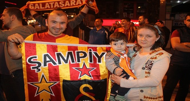 Zonguldak’ta Galatasaray Coşkusu