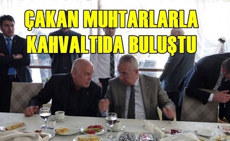 Muhtarlarla Bir Araya Geldi
