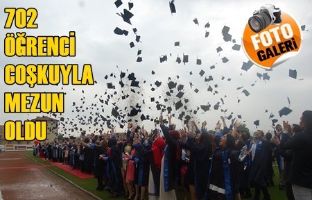 BEÜ’de 702 Öğrenci Kep Fırlattı (Görüntülü)