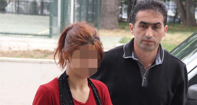 Evden bilezik çalan kız yakalandı