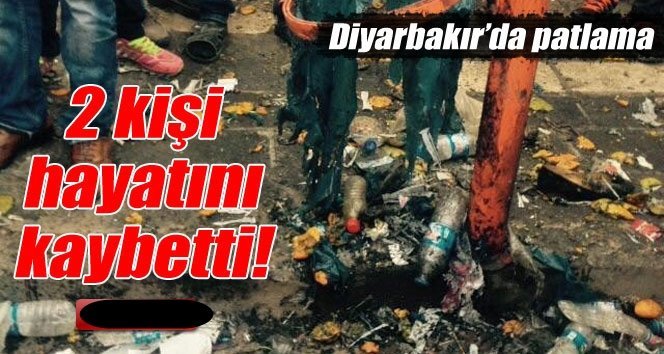 Diyarbakır’daki patlamada yaralanan 2 kişi hayatını kaybetti
