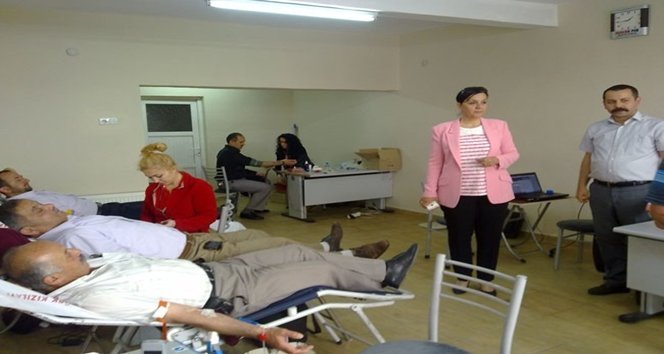 Saltukova’da kan bağışı kampanyası