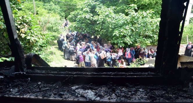 YANGINDA ÖLEN Ö?RETMEN SON YOLCULU?UNA U?URLANDI