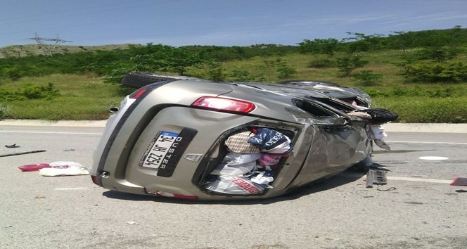 TOSYA?DA TRAF?K KAZASI: 5 YARALI