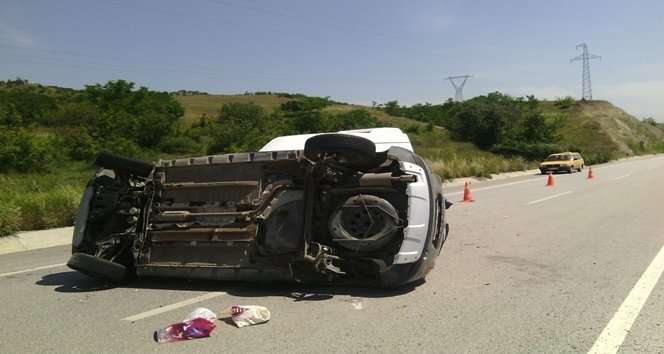 TOSYA?DA TRAF?K KAZASI: 5 YARALI