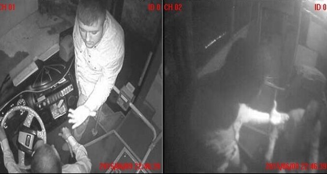 Halk otobüsü şoförüne ” Her yerden yolcu alyorsun” diye saldırdı