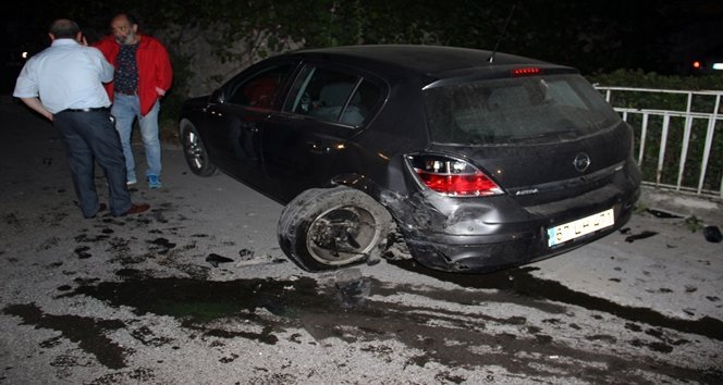 POL?STEN KAÇAN ALKOLLÜ SÜRÜCÜ 4 OTOMOB?L? B?ÇT?