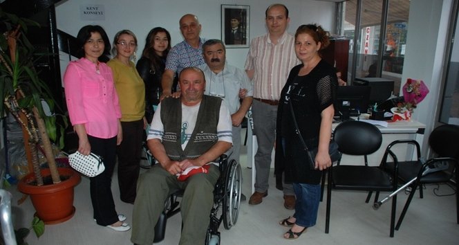 Çaycuma Kent Konseyi’nden Engellilere Destek