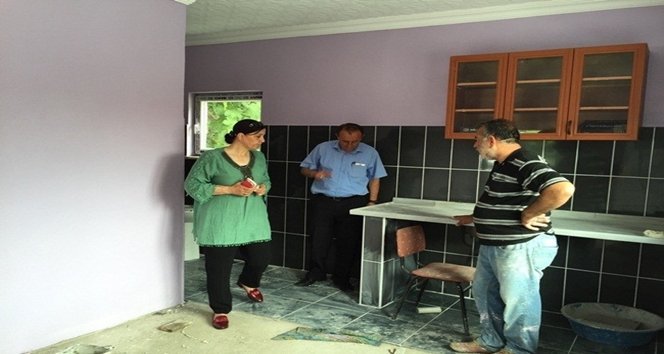 SALTUKOVA'DA BULUNAN KÖY KONA?ININ RESTORASYONUNA BA?LANDI