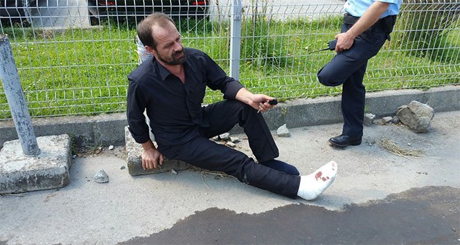 TIR şoförüne silahlı saldırı