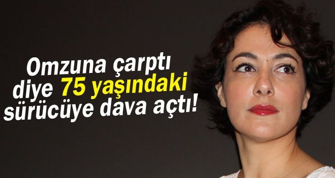 Meltem Cumbul omzuna çarpan sürücüye dava açtı