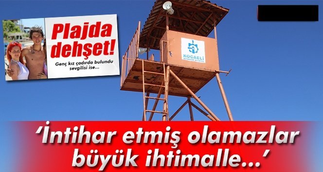 İntihar etmiş olamazlar büyük ihtimalle…