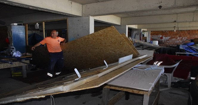 BALIKÇI BARINAKLARI; KAÇAK YAPILA?MA GEREKÇES?YLE BO?ALTILDI