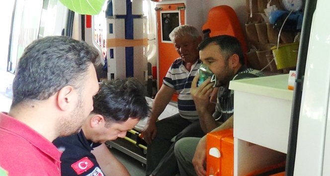 GEL?N VE KAYINPEDER?N? YANMAKTAN KÖYÜN ?MAMI KURTARDI