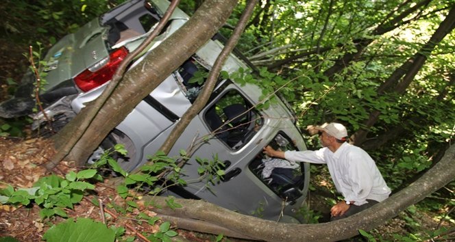 ARIDAN KORKUP ?ARAMPOLE YUVARLANDI