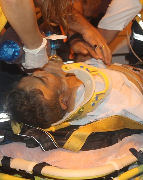 KALP MASAJIYLA KALBİ TEKRAR ÇALIŞTIRILAN YAŞARİYE SAVURAN HASTANEDE TÜM MÜDAHELERE RAĞMEN KURTARILAMADI. (MURAT KÜÇÜK/ZONGULDAK-İHA)