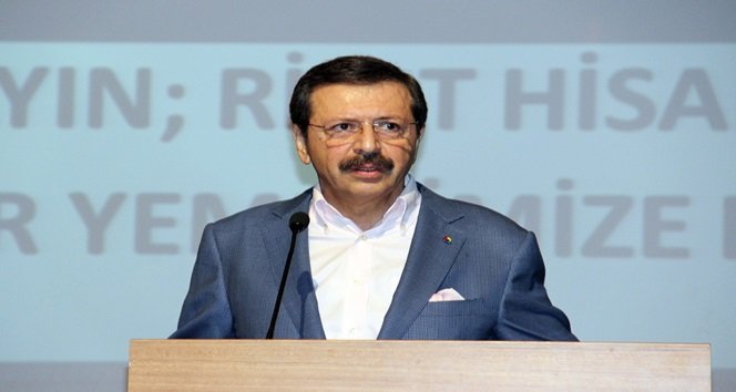 TOBB BAŞKANI RİFAT HİSARCIKLIOĞLU ATALARIMIZA LAYIK OLMAK İSTİYORSAN TÜRKİYE'Yİ DÜNYANIN EN BÜYÜK EKONOMİSİ HALİNE GETİRMEMİZ GEREKTİĞİNİ SÖYLEDİ. (VEDAT KILIÇ/ZONGULDAK-İHA)