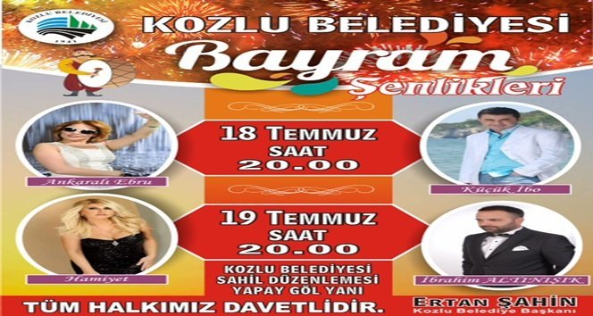 Kozlu’da Bayram Renkli Geçecek