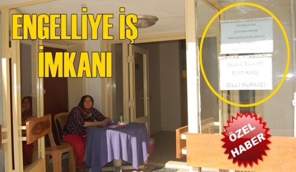 Engelli Kadına İş İmkanı Doğdu