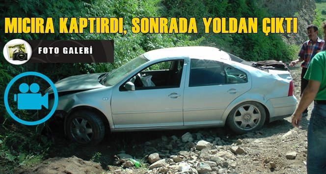 Türkali’de Trafik kazası 1 kişi yaralandı (görüntülü)