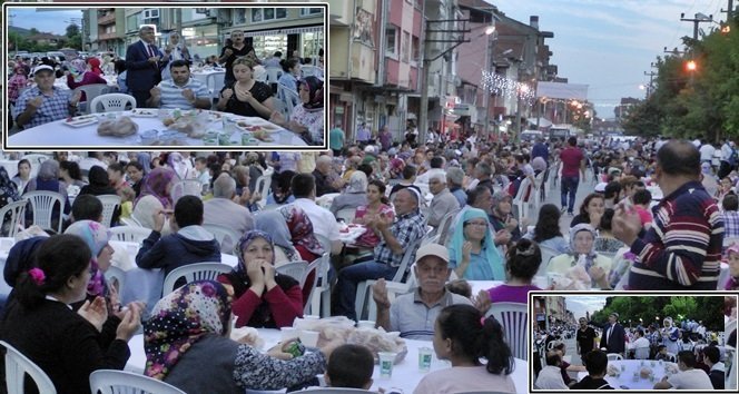 Saltukova Belediyesi ve Esnafların İşbirliği İle 3 Bin Kişiye İftar Programı (Görüntülü)
