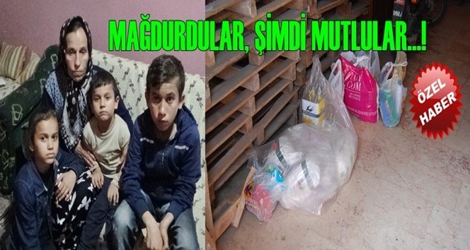 Ramazan Ayında Mağdur Aile Unutulmadı