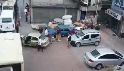 otombil çarpma anı (3)