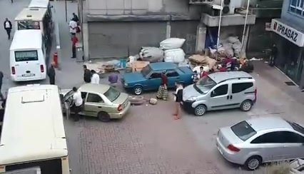 otombil çarpma anı (4)