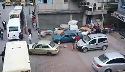 otombil çarpma anı (5)