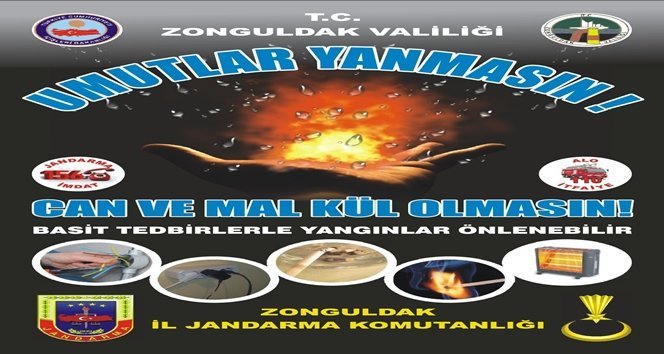 JANDARMA, BOĞULMA VE YANGIN OLAYLARINDA VATANDAŞI BİLGİLENDİRECEK