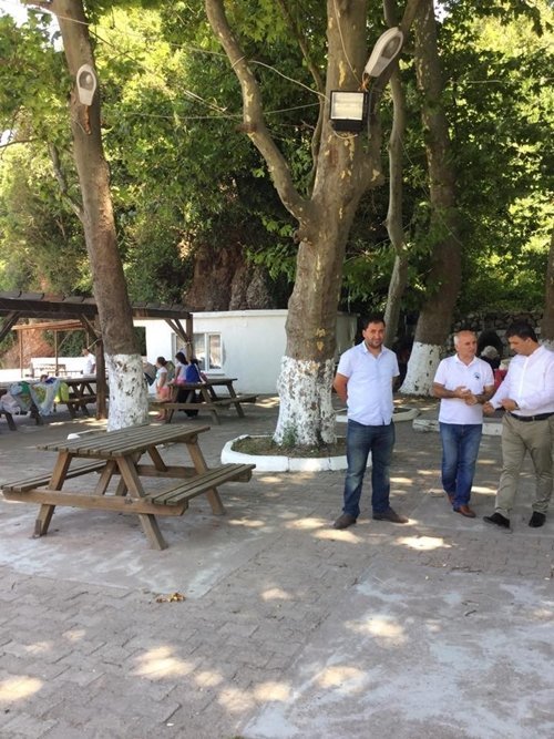 ŞAHİN, DEĞİRMENAĞZI VE ILIKSU PLAJ TESİSLERİNDE YAPACAKLARI PROJELER İÇİN KEŞİF YAPTI. (UFUK DURAK/ZONGULDAK-İHA)