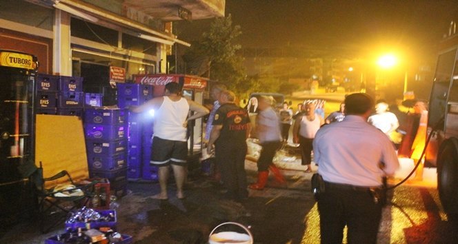 ZONGULDAK’TA YANGIN PANİĞİ