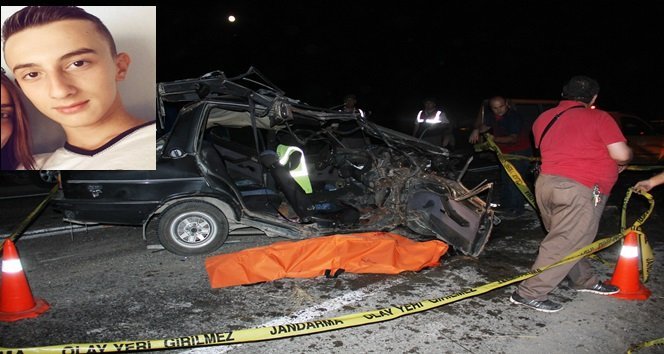 16 YAŞINDAKİ GENÇ TRAFİK CANAVARI KURBANI OLDU