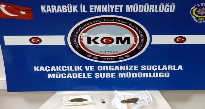 KARABÜK’TE UYUŞTURUCU OPERASYONU