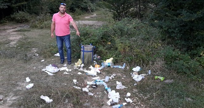KENT ORMANINDA ÇÖP TEPKİSİ