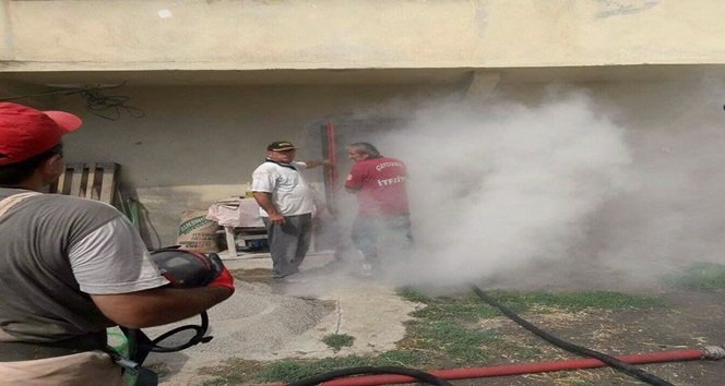 ÇAYCUMA’DA KAYNAK MAKİNESİNDEN SIÇRAYAN KIVILCIM YANGINA SEBEP OLDU