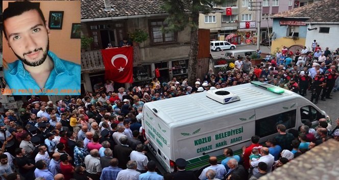 ŞEHİT POLİSİN CENAZESİ BABA OCAĞINDA