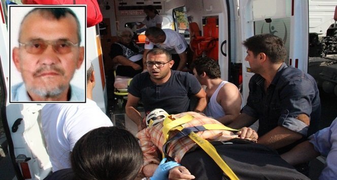 EVİNE 5 METRE KALA GEÇİRDİĞİ KAZADA ÖLDÜ