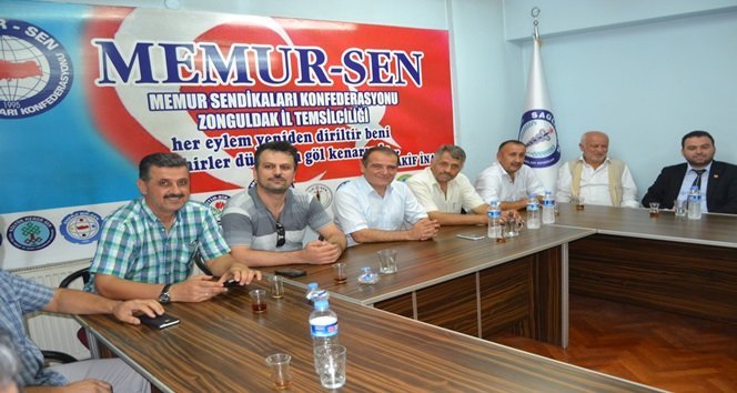 MEMUR SEN ZONGULDAK TEMSİLCİLİĞİNDE BAYRAMLAŞMA
