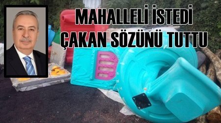 Mahalle Çocuk Parkına Kavuştu